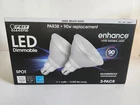 2-PACK Feit Electric PAR38 Led Dimmable Spot Light Bright White 3000K New. Price: $16.85.