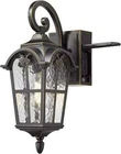 Zeyu Outdoor Wall Lantern W/ Built-in Gfci Outlet 17" Farmhouse Exterior Light Open. Price: $74.99.