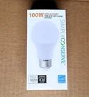 6 Of Simply Conserve L15A1950KENCL 15W 5000K Led Light Bulb 100W Equal New. Price: $27.99.