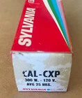 *new* Vtg Sylvania Cal Cxp 300W 120V Photo Projector Light Bulb Lamp Blue. Price: $24.00.