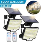 Led Solar Power Pir Motion Sensor Wall Lights Outdoor Garden Security Flood Lamp New. Price: $29.99.