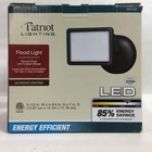 Patriot Lighting Bronze Led Single Panel Outdoor Security Flood 2200 Lumen Open. Price: $42.49.