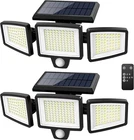 Tuffenough Solar Security Lights 2500LM 210 Led Motion Sensor 3-HEAD IP65 (2PK) New. Price: $51.00.