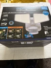 New Enbrighten Wired 2480 Lumen Outdoor Led Motion Security Flood Light White. Price: $36.00.