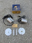 Vtg Outdoor Floodlight Nos Set 2 Tealite Weatherproof Portable Metal Swivel Open. Price: $29.99.