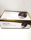 Lot 6 Always-on Led Emergency Outdoor Light White Rechargeable Cold Rated Nib New. Price: $325.95.