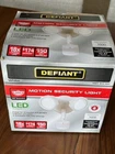 Defiant Led Motion Security Light, 1600 Lumens, 180-DEGREE, White Open. Price: $24.50.