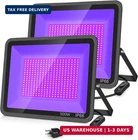 Yanycn 500W 2 Pack Led Light,black Flood Outdoor With Plug And Switc New. Price: $188.13.