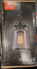 Globe Electric 60W 120V Oil Rubbed Bronze Vintage Roth E26 Wall Sconce *390 Open. Price: $49.99.