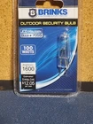 Brinks Outdoor Security Bulb - Jcd Halogen #7055 100W 1600 Lumens New. Price: $10.20.