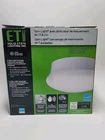 Eti Spin Light With Motion Sensor Led 7" 11.5 Watt Cool White Flush Mount New. Price: $14.50.