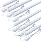Pack Led T5 Integrated Single Fixture 4FT 20W Shop Light 6500K Superbright New. Price: $43.99.