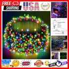 Multi-colored Christmas String Lights, 82FT 1000 Led Waterproof Green Wire Fa... New. Price: $63.19.