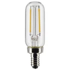 Satco S21340 Led Filament Tube 120V 2.8W =25W T6 Candelabra 2700K Warm White New. Price: $6.95.