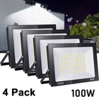 2-4PCS 100W Led Flood Garden Outdoor Lamp Yard Security Spotlight Fixtures New. Price: $24.98.