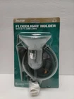 Inliten Floodlight Holder With 6FT. Cord, Stake & Adjustable Head New Sealed. Price: $9.00.
