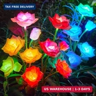 Rechoo Solar Garden Lights Outdoor Decorative, 3 Pack Flower With 1 New. Price: $36.23.