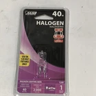 Feit Electric Halogen 50 Watt G9 Base Bulb New In Package Sealed. Price: $9.97.