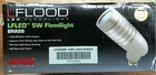 Rab Lighting LFLED5BR 5W Floodlight Brass 5000K New. Price: $120.00.