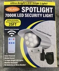 Solasa Motion Spotlight: 7000K Led Security Detects Up 25FT Open. Price: $19.19.