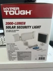 Hyper Tough 2000 Lumen Solar Motion Security Light White Fsi 80-823W Open. Price: $20.99.