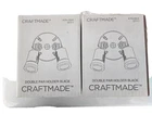 (2 Pack) Craftmade Light Par Holder, Black PH-2BLK New. Price: $23.98.