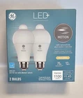 Ge Led+ 11W Motion A21 93129313 Bulbs Warm White 2-PACK Brand New. Price: $29.99.