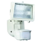 Designers Edge L-6006WH Single Head Motion Activated Flood Light, 120 V, 150 W, New. Price: $73.09.