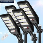 Vuaa 4 Solar Street Lights Outdoor Waterproof, 6500K Pack, Black New. Price: $111.99.