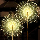 Jjgoo Solar Firework Lights, 2 Pack 150 Leds Lighting Modes Outdo New. Price: $24.01.