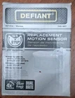 Defiant 270 Degree Replacement Outdoor Motion Sensor Hardwired 120V Light White New. Price: $35.00.