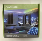 Novostella Led Rgb 40 Ft Light Strip W/ Remote Multi Colored Preset Modes New. Price: $17.00.