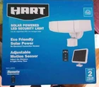 Hart 3HEAD Solar Motion Sensing Security Led Adjustable Light With Remote New. Price: $49.99.
