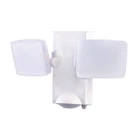 Defiant 270-DEGREE White Motion Activated Battery Powered Outdoor 2-HEAD Dusk To Open. Price: $34.99.