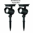 Mainstays Solar Powered Black Led Landscape Spot Light, 60 Lumens (2 Count) New. Price: $23.30.