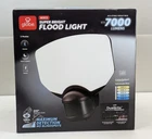 Globe Electric 70W 240 Degree Black Motion Sensing Led Super Bright Flood Light New. Price: $33.00.