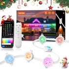 Yayza! Permanent Outdoor Lights PRO,100FT 72 Led Smart Rgb+ic+warm/cool White... New. Price: $134.58.