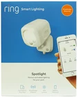 Ring Smart Lighting Battery-powered 400-LUMEN Led Spotlight, White New. Price: $35.98.