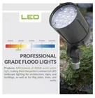 Commercial Electric 12W Bronze Outdoor Led Bullet Flood Light 1500 Lumens 3000K New. Price: $27.88.