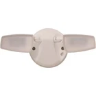 (2)-HALO White Dusk To Dawn 23.9W Led Floodlight Fixture. Model: ESF2A4DW New. Price: $98.84.