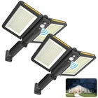 Solar Outdoor Lights Motion Sensor 6000LM IP65 Waterproof 218LEDS Black 2PC New. Price: $104.99.