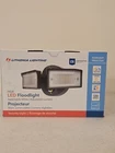 Lithonia Lighting Hgx Led Security Floodlight Outdoor Adjustable 2 Lights White New. Price: $25.89.