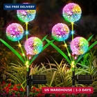 Wdtpro Solar Outdoor Garden Decor, 4 Pack 12 Heads Flower Lights, New. Price: $49.48.