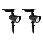 Better Homes & Gardens 2 Pack Black Solar Led SPOTLIGHT,150 Lumens New. Price: $79.95.