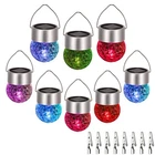 Sunwind Solar Ball Lights Outdoor - 8 Pack Auto Color Changing Cracke... New. Price: $39.38.
