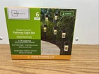 Solar Powered Black Classic Column Pathway Landscape Led Lights 6 Per Box 3K New. Price: $19.99.