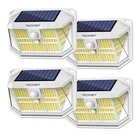 Tecknet 231 Led Solar Motion Lights Outdoor, 300 Angle & Lighting Modes, New. Price: $37.76.