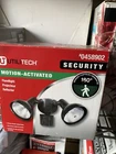 Utilitech 180-DEGREE 2-HEAD Bronze Halogen Motion-activated Flood Light New. Price: $13.70.