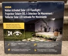 Koda Motion Activated Solar Led Floodlight 2000LM Triple Adjustable Head Outdoor New. Price: $49.99.