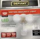 Defiant Motion Security Light Led White-new The Original Box. Price: $23.99.